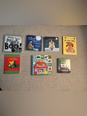 Board Book ; Set of 7 ; Flap Books, Touch & Feel